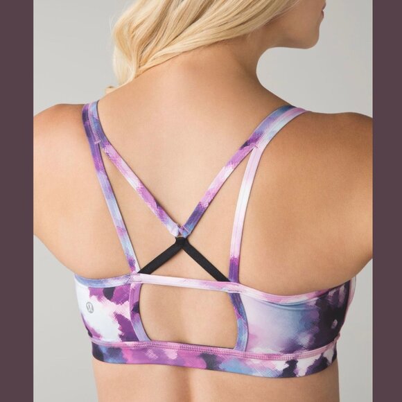 Lululemon Sweaty Endeavor Bra (Blooming Pixie Multi) - Size 6 - Picture 6 of 6